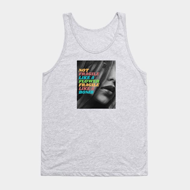 Fragile like a bomb! Tank Top by Lynn’s Creations